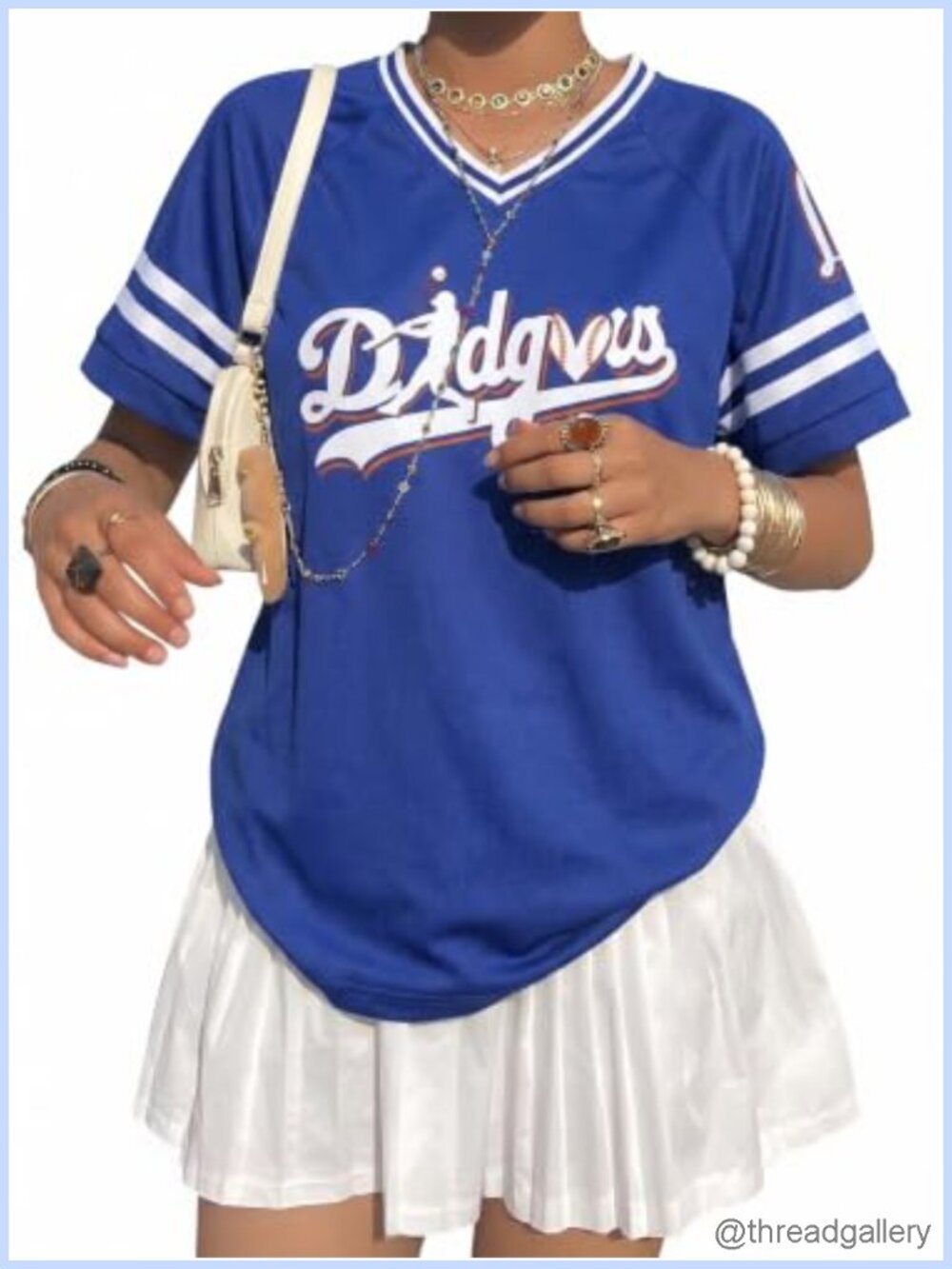 Women's Baseball Jersey Graphic Tee Game Day Short Sleeve V-Neck Top